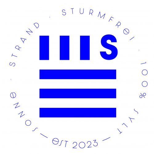 Logo Sturmfrei Sylt, nachhaltige Produkte aus original Sylter Strandkörben